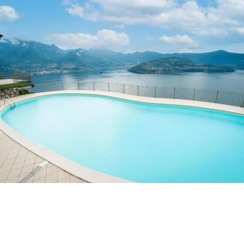 Serafino - nice terrace & swimming pool on the Iseo Lake