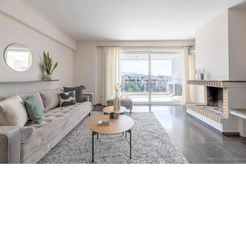 Serene 2BR Apartment in Alimos with Sea view by UPSTREET