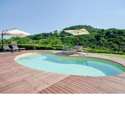 Serene Holiday Home in Urbino with Private Pool