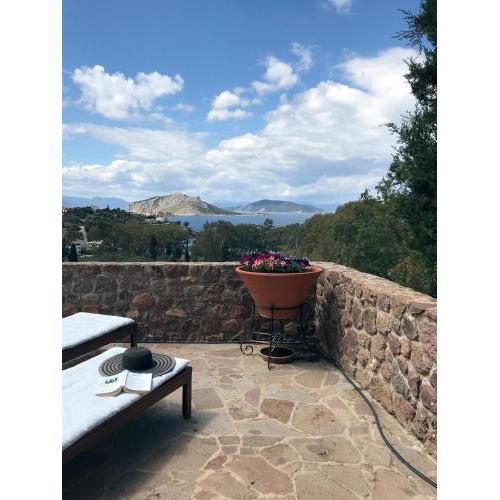 serenity villa Aegina fantastic view near the beach