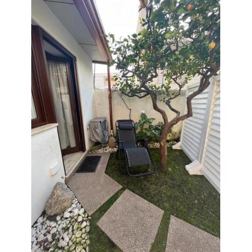 Sicily one room beach apartment front Eolie islands