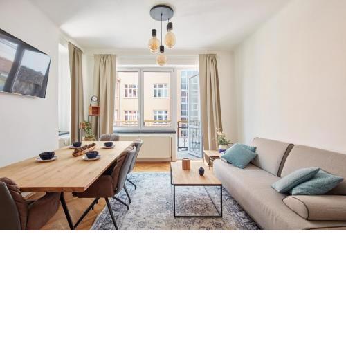 Sleek New Town Apartments by Prague Days