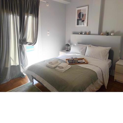 Sleek & Sunny Athenian Penthouse 5min from metro