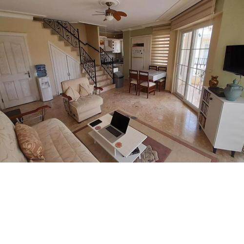 Spacious 3-Bed Apartment with Pool in Calis Beach