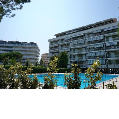 Spacious apartment in Porto Santa Margherita with shared pool