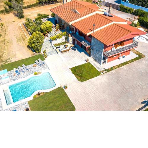 Spacious holiday home in Koskinou with garden