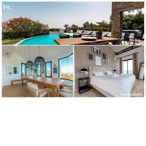 Spectacular villa, with infinity pool and sea views, la Mairena, Elviria, Marbella