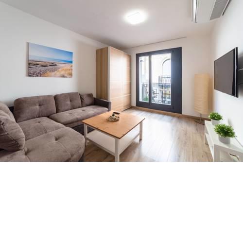 Spotless Balcony Home in the Center