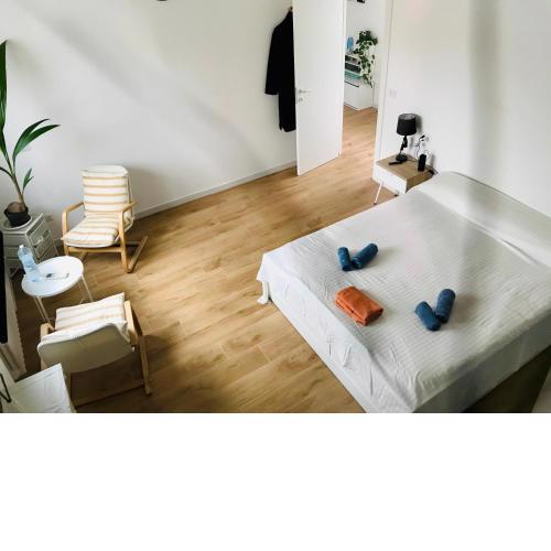 Stanza con bagno privato con idromassaggio, con extra fee, in delizioso appartamento