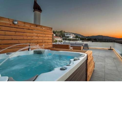Stelianas House Top Floor Apartment with Private Jacuzzi