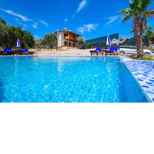 Stone Architecture Villa for 4 People in Muğla, Seydikemer - AWZ 189