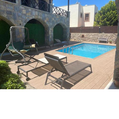 Stone villa private pool