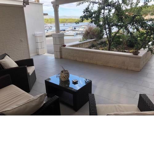 Studio apartment in Lumbarda with Seaview, Terrace, Air condition, WIFI (128-3)