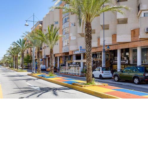 Studio Apartment Santana Habaneras 218 at Mediterranean Sea with lift and pool