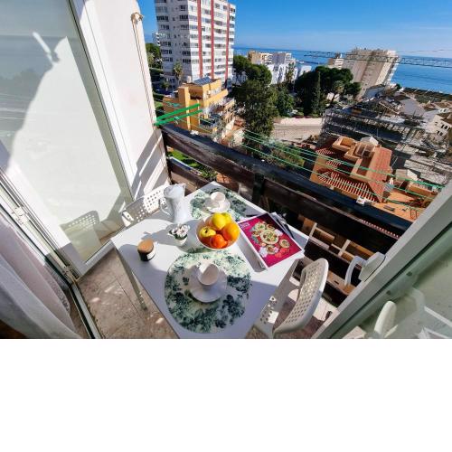 Studio at Benalmadena 220 m away from the beach with sea view shared pool and furnished balcony