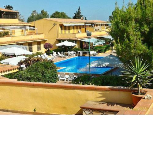 Studio at Costa Saracena Castelluccio 30 m away from the beach with sea view shared pool and furnished terrace