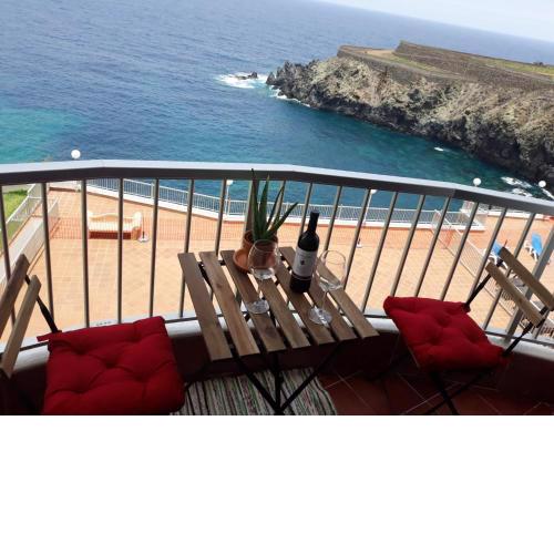 Studio at Playa San Marcos 20 m away from the beach with sea view shared pool and furnished terrace