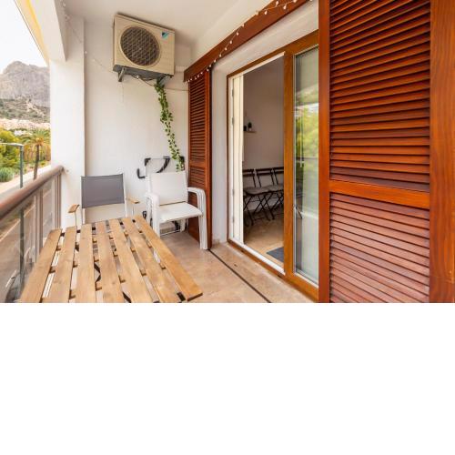 Studio with Balcony at Mascarat Beach - Pool