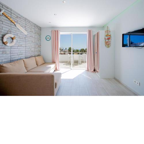 Studio with sea view in San Eugenio
