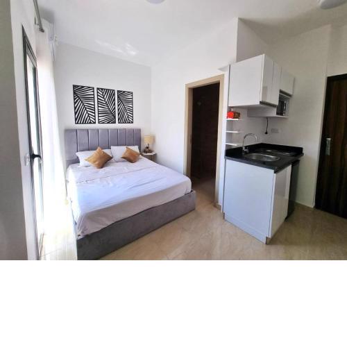 studio with swimming pool near beach and El Gouna