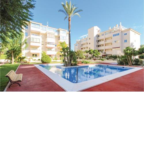 Stunning Apartment In Alfaz Del P With Wifi, Outdoor Swimming Pool And Swimming Pool