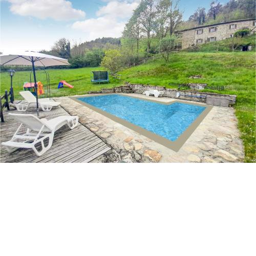 Stunning Apartment In Monastero Bormida With Outdoor Swimming Pool, Wifi And 1 Bedrooms