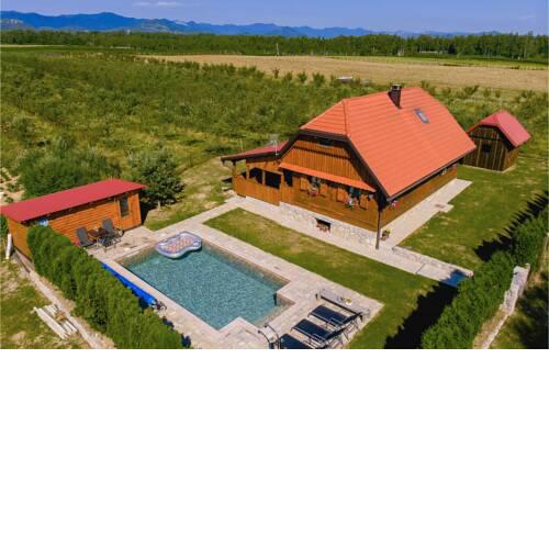 Stunning home in Gospic with Outdoor swimming pool, Sauna and 3 Bedrooms