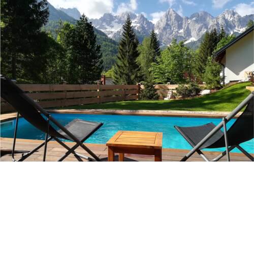 Stunning home in Gozd Martuljek w/ Outdoor swimming pool, Jacuzzi and 3 Bedrooms