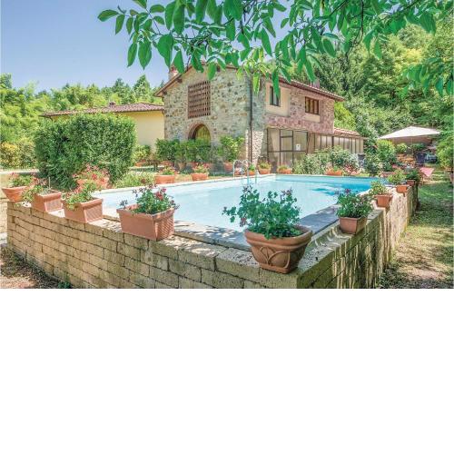Stunning home in Molino del Piano FI with 2 Bedrooms, WiFi and Outdoor swimming pool