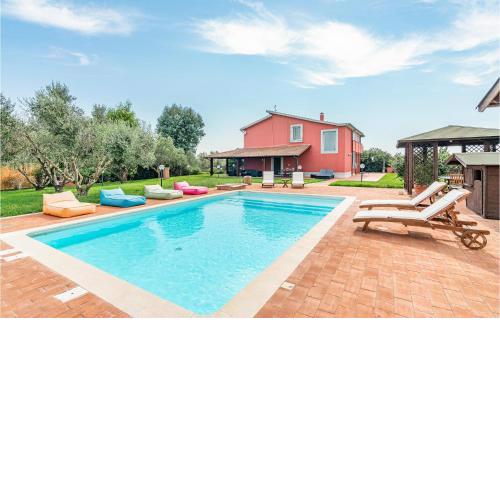 Stunning Home In Montalto Di Castro With Wifi, Private Swimming Pool And Outdoor Swimming Pool