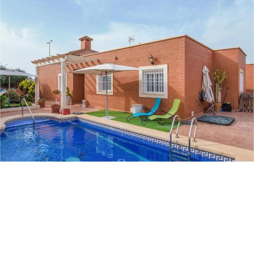 Stunning Home In Njar With Wifi, Swimming Pool And 4 Bedrooms