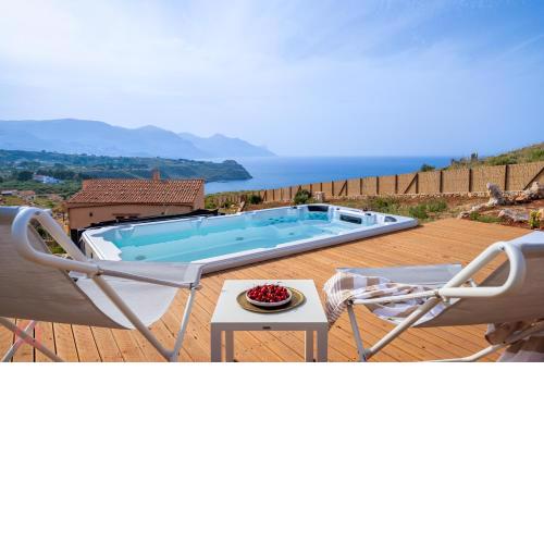 Style Villa in Cala Bianca with panoramic views