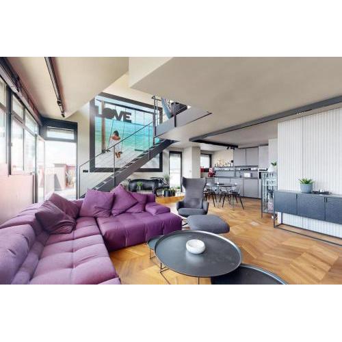 Štýlový loft s ohromnou terasou