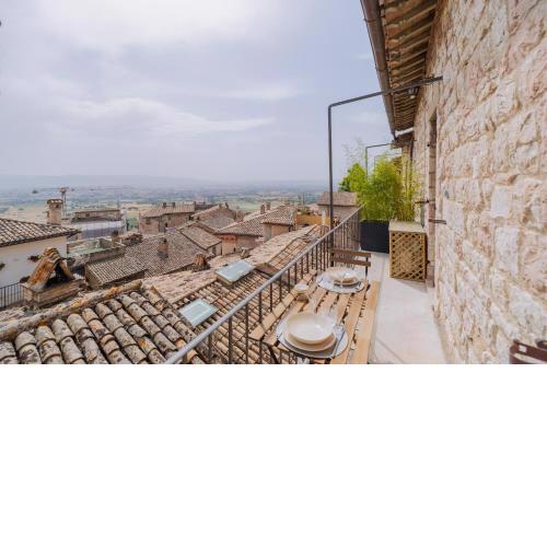 Suite Eleonora, balcone con vista e colazione