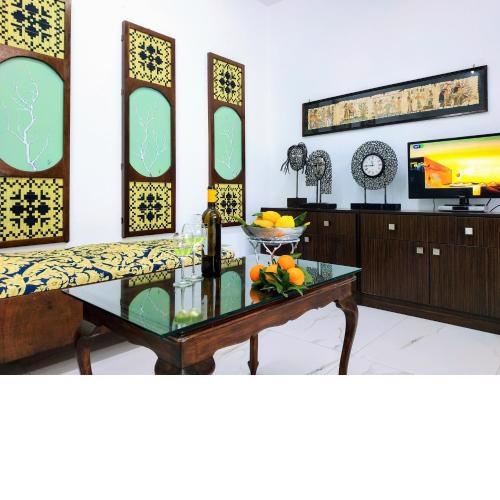 Suite of light rooms