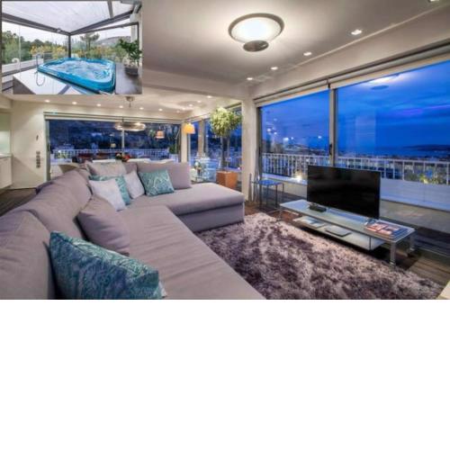 Summer Sea View Apartment with Outdoor Jacuzzi- Sauna