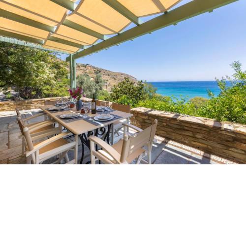 Sun-rock house by the sea