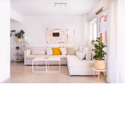 Sun-Splashed Penthouse in Athens - 5min walk to metro