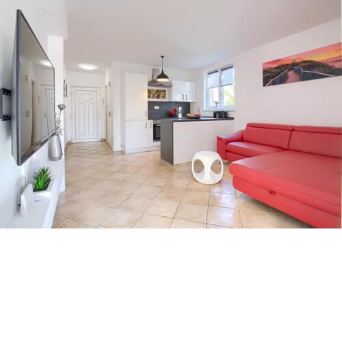 Sunny apartment near sea