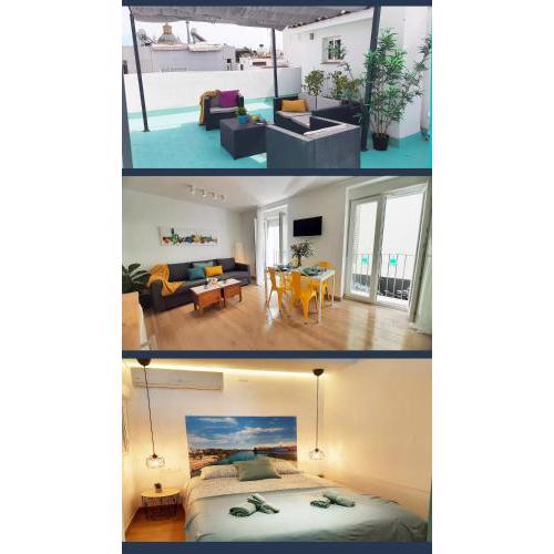 Sunny Terrace - Lovely Center Apartments Alameda