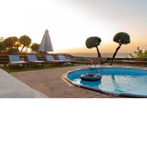 Sunset bliss villa in Karteros