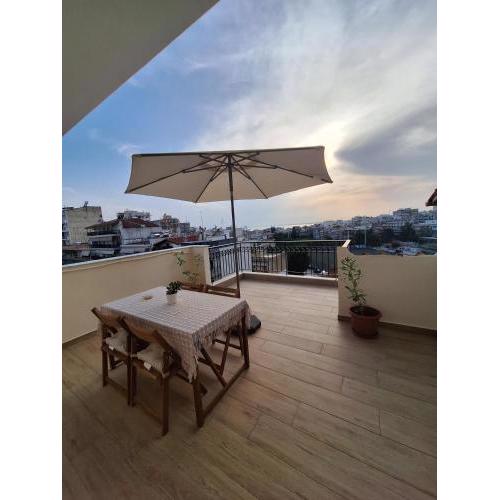 Sunset rooftop apartment