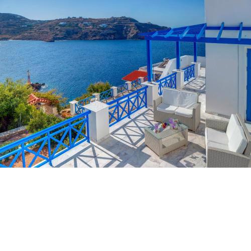 Syros Private House with superb sea view