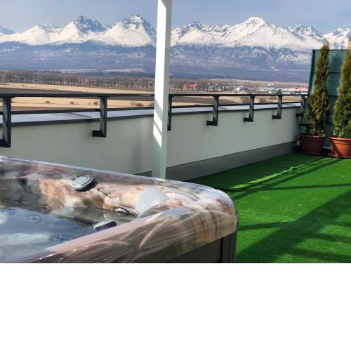 Tatra billetee apartmán s luxusným výhľadom na VysokéTatry a súkromným wellness