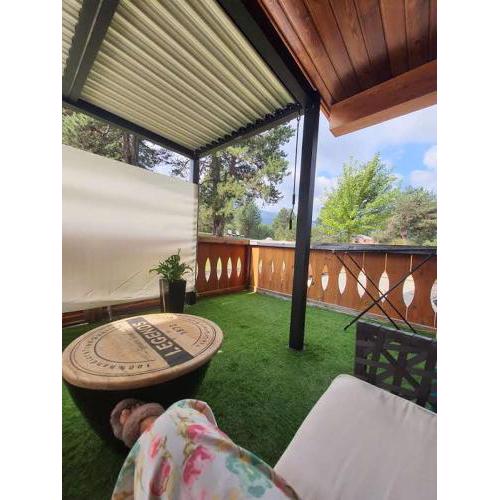 Terrace loung at Pirin golf