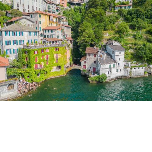 Terrace on Orrido di Nesso Waterfall by Rent All Como