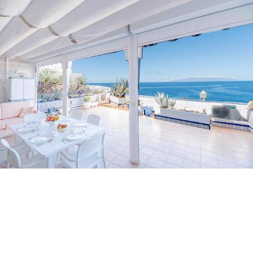 Terrace on the sea