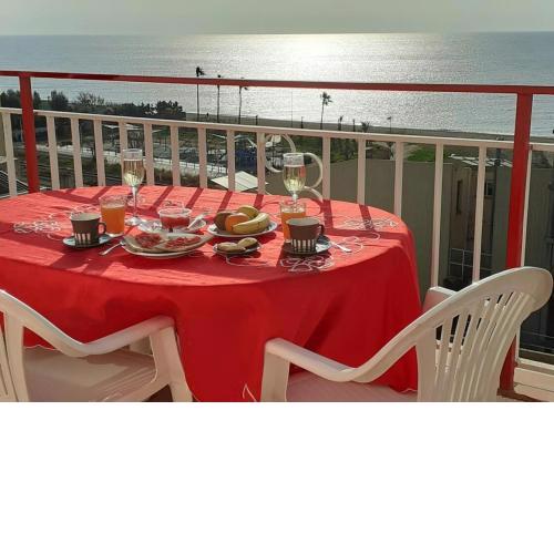 terraza al mar