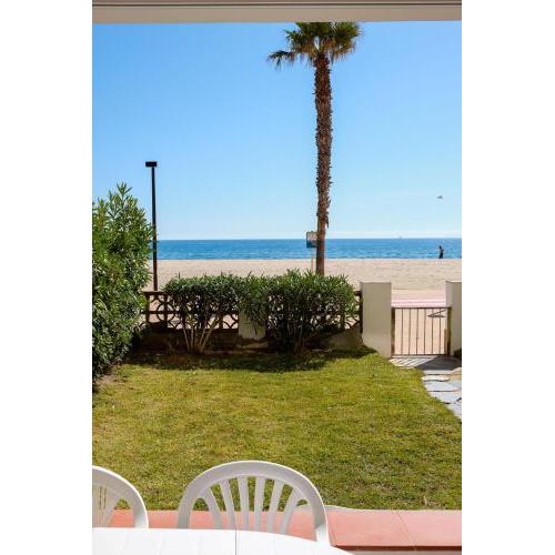 The beach
