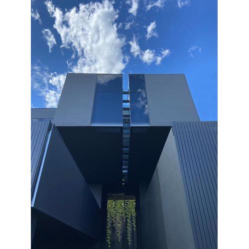 the black line house